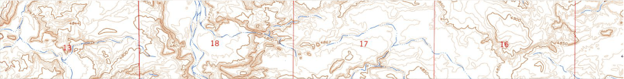 Le levé topographique comprend une dimension d'élévation pour les points relevés